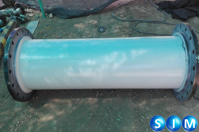 Fabricación estructura Manifold alimentación 12” con boquillas Molino Sag MLP