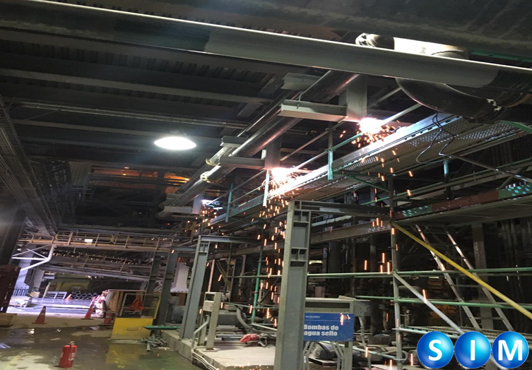 Cambio Piping Línea 1 MLP