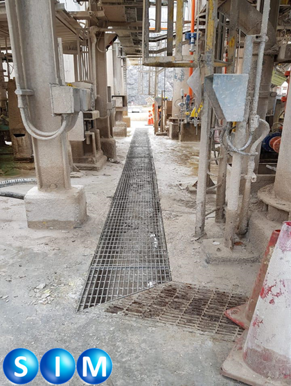 Estandarización Estructural y Civil Planta Cal y Remolienda (Grating)